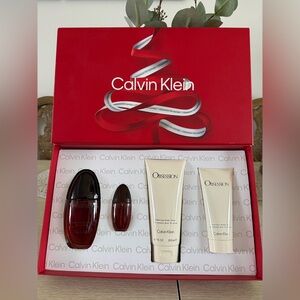 Calvin Klein Obsession Red Gift Box